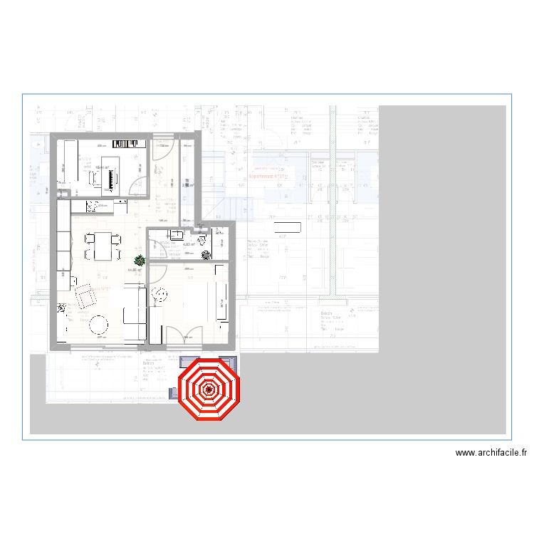 la gare . Plan de 0 pièce et 0 m2