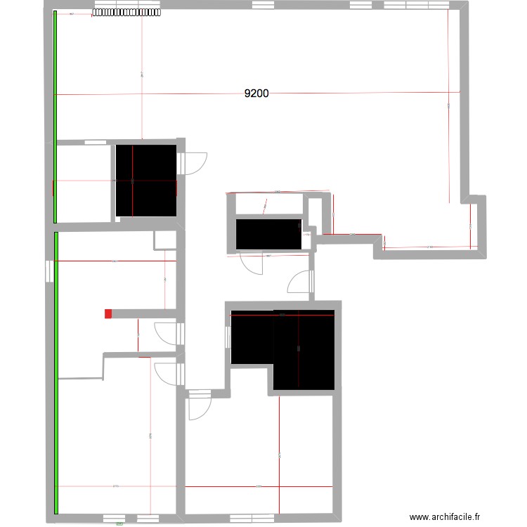 Plan SG Futur - Zone a carreler. Plan de 0 pièce et 0 m2