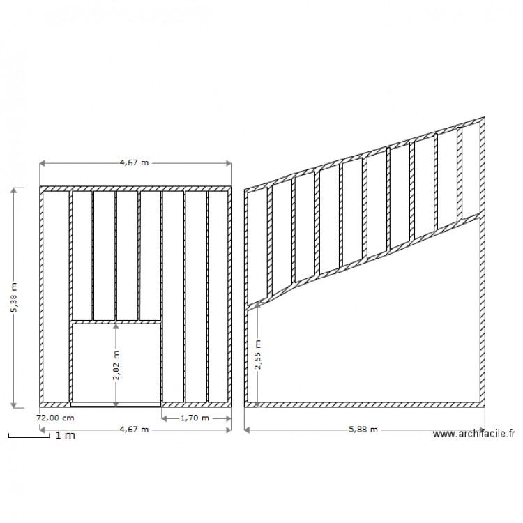 facade candy. Plan de 0 pièce et 0 m2