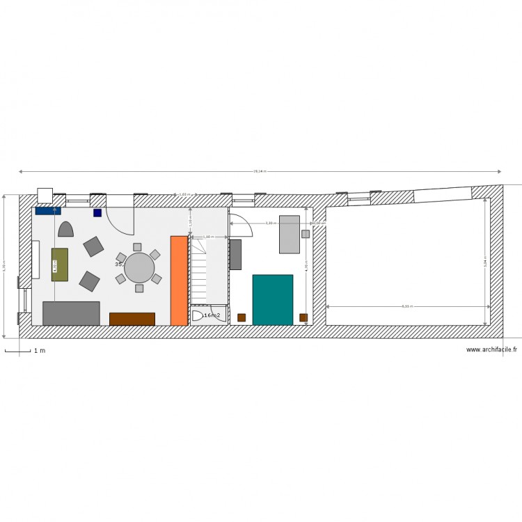 MAISON ANCIENNE BAS 2. Plan de 0 pièce et 0 m2