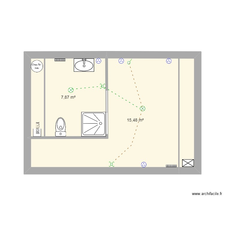 MEZZANINE. Plan de 0 pièce et 0 m2