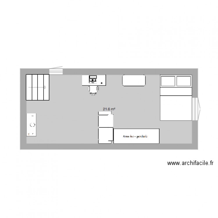 Chambre Nao. Plan de 0 pièce et 0 m2