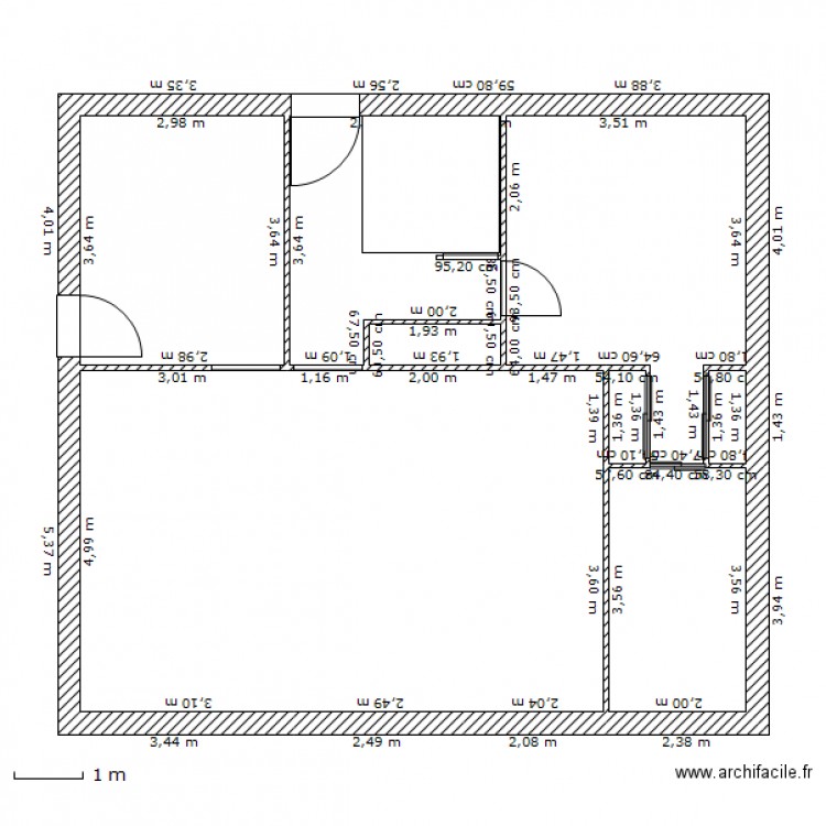 PLAN N°1. Plan de 0 pièce et 0 m2