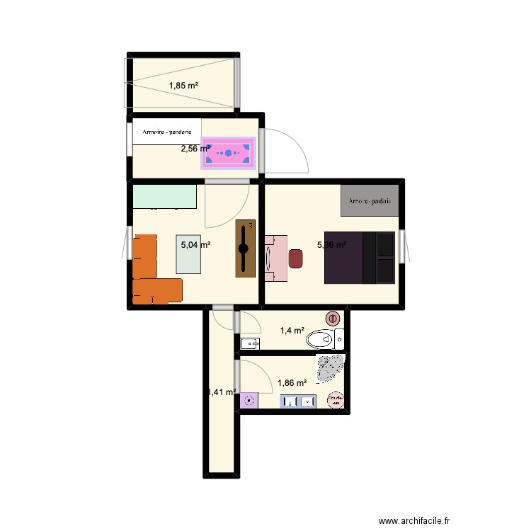 ma futur maison. Plan de 0 pièce et 0 m2