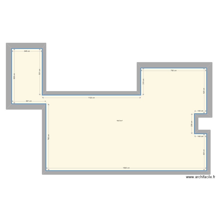 Plan des toits - Nouvelle cotation. Plan de 0 pièce et 0 m2