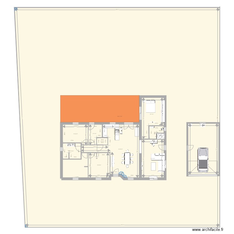 plan maison. Plan de 0 pièce et 0 m2