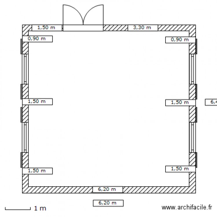 Salle des mariages. Plan de 0 pièce et 0 m2