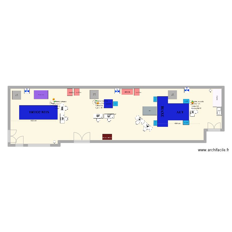 cellulemultiaxialite_v3. Plan de 1 pièce et 137 m2