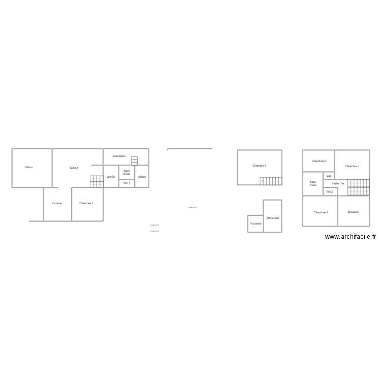 COMBRIT GOUZIEN. Plan de 0 pièce et 0 m2