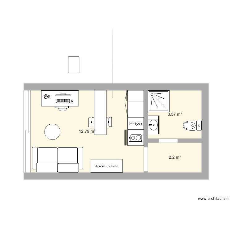 appartement Emeline. Plan de 0 pièce et 0 m2