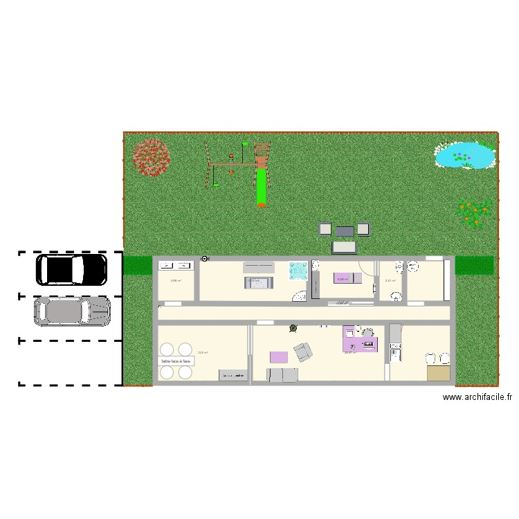 esthetique. Plan de 0 pièce et 0 m2