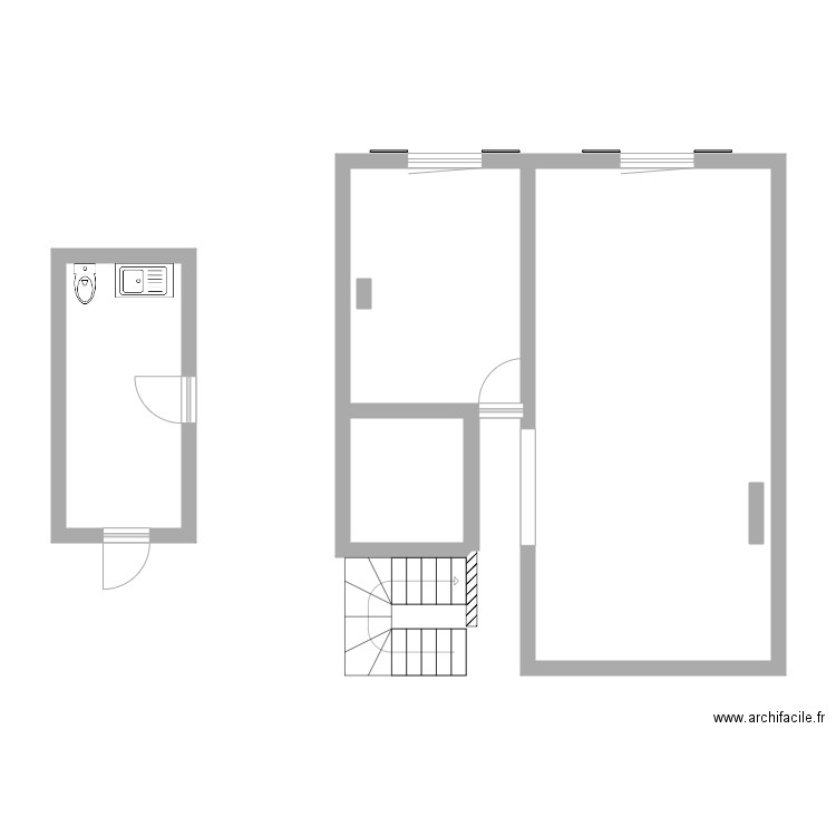 jouques. Plan de 0 pièce et 0 m2