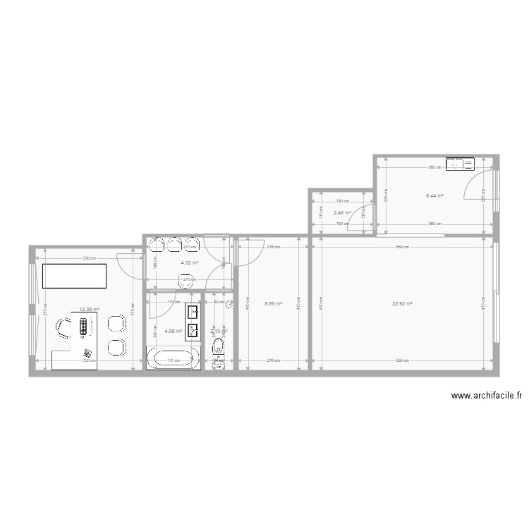 Plan Archi 32. Plan de 0 pièce et 0 m2