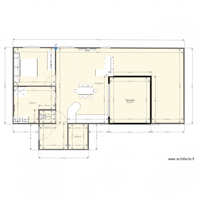 appartement richebourg 80m2. Plan de 0 pièce et 0 m2