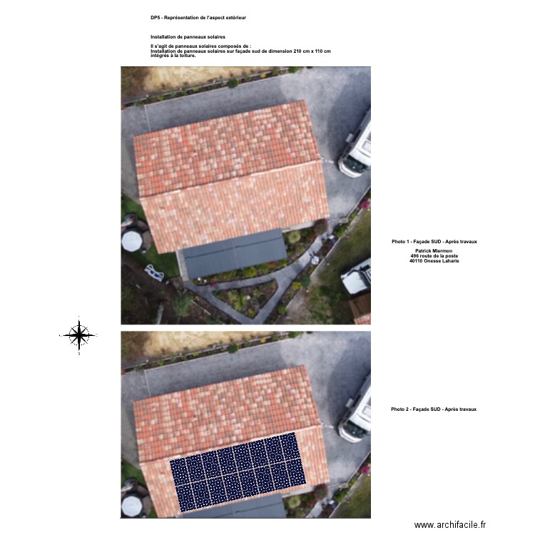 DP5 - Représentation de l’aspect extérieur. Plan de 0 pièce et 0 m2