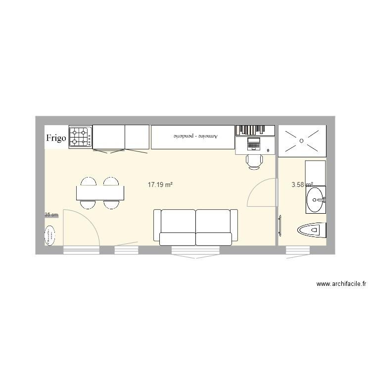 Plan intérieur test 4. Plan de 0 pièce et 0 m2