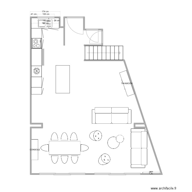 RDC GRIMAUD. Plan de 0 pièce et 0 m2