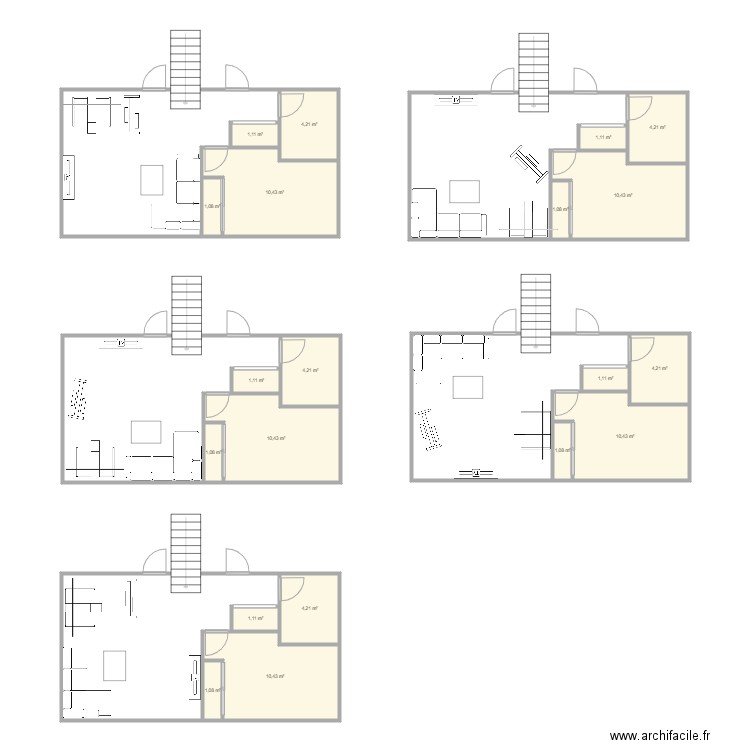 Sous sol. Plan de 0 pièce et 0 m2