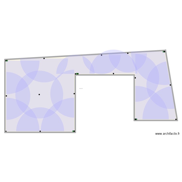 Jardim. Plan de 1 pièce et 384 m2