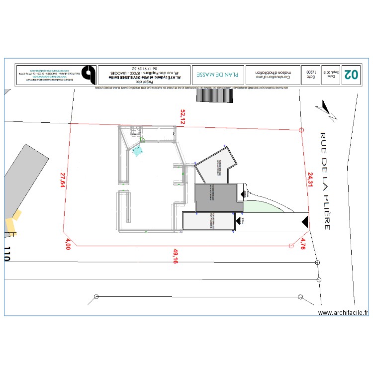 Pool House Electricité. Plan de 0 pièce et 0 m2