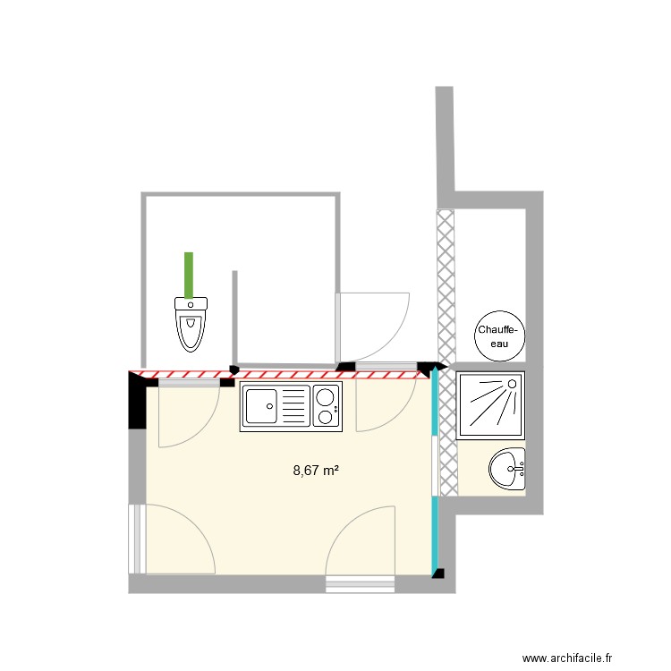 salle3. Plan de 0 pièce et 0 m2