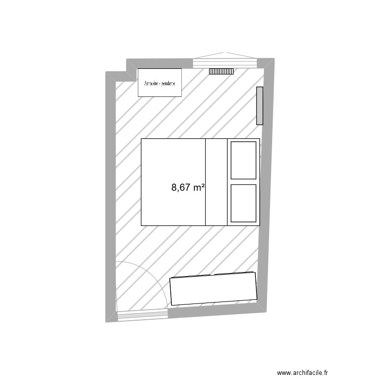 Chambre2. Plan de 0 pièce et 0 m2