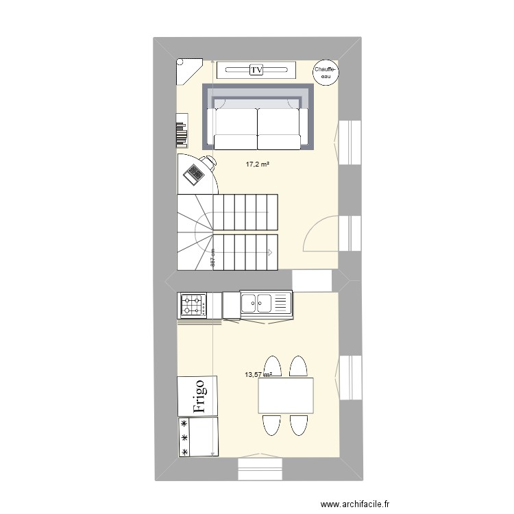 Maison 2022. Plan de 0 pièce et 0 m2