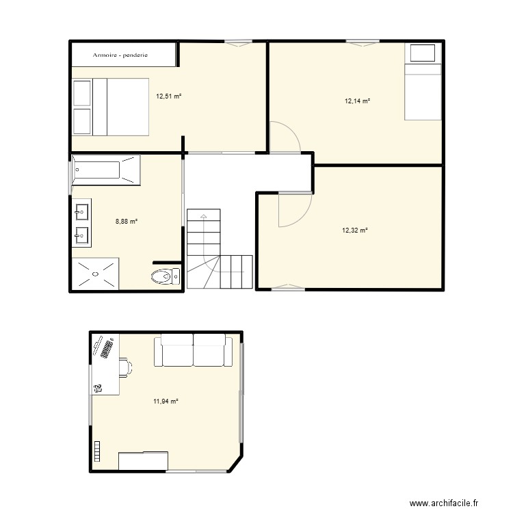 PLAN 2. Plan de 0 pièce et 0 m2