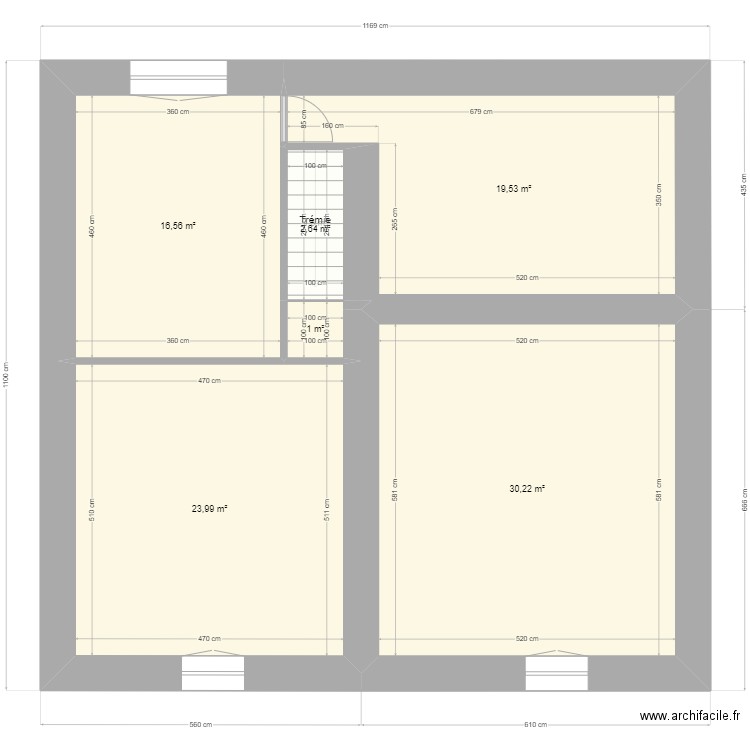 Rousselot. Plan de 0 pièce et 0 m2