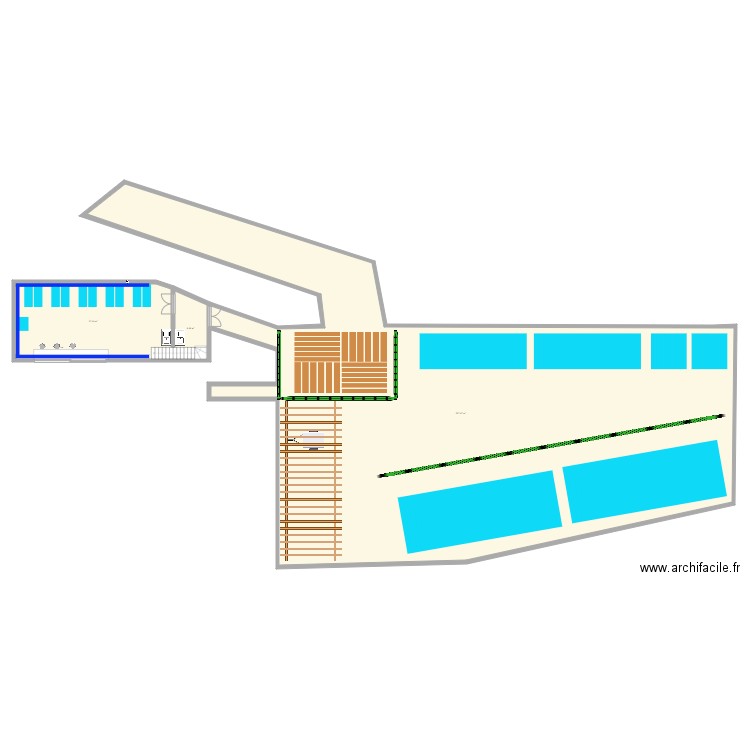 ZS Sarrance - Option 1. Plan de 0 pièce et 0 m2