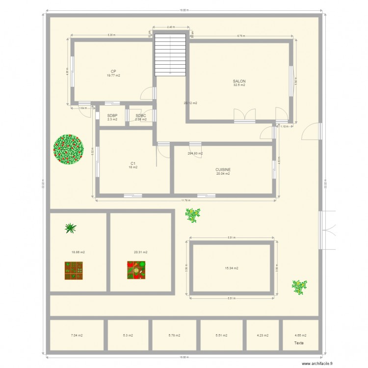 PROJET SIDI SALEM2 MOD1. Plan de 0 pièce et 0 m2