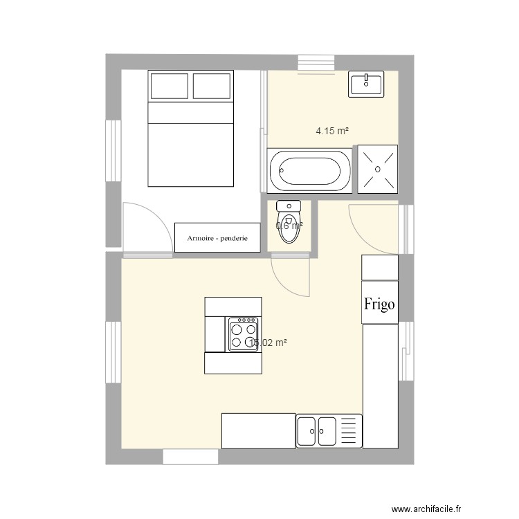 cuisine02. Plan de 0 pièce et 0 m2