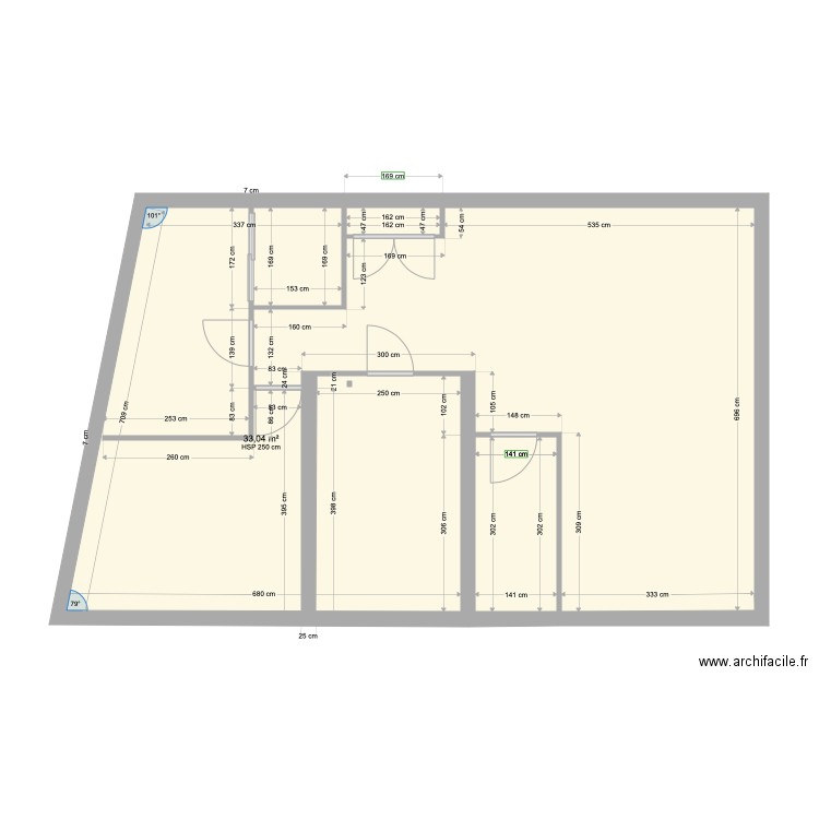 ST MICHEL 6. Plan de 0 pièce et 0 m2