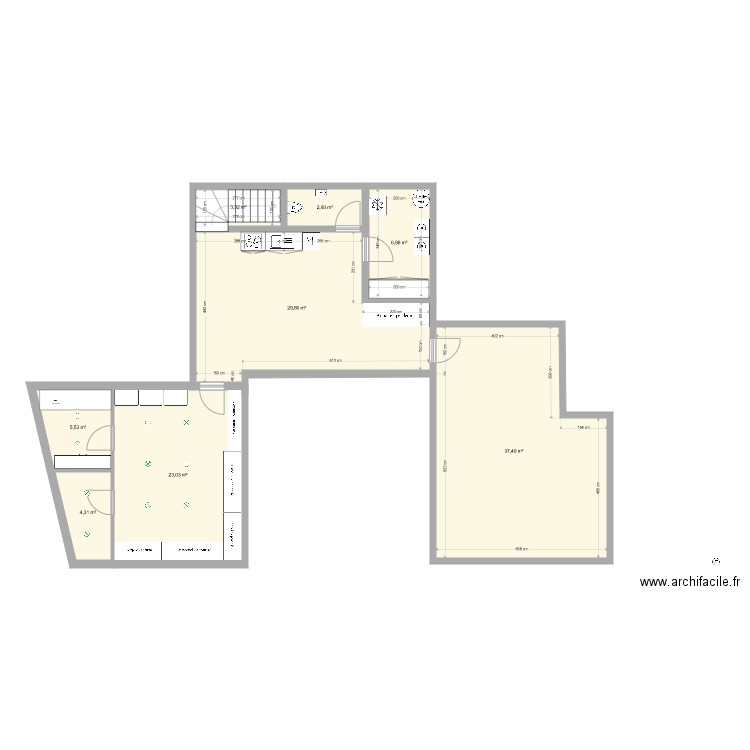 Sous Sol. Plan de 0 pièce et 0 m2