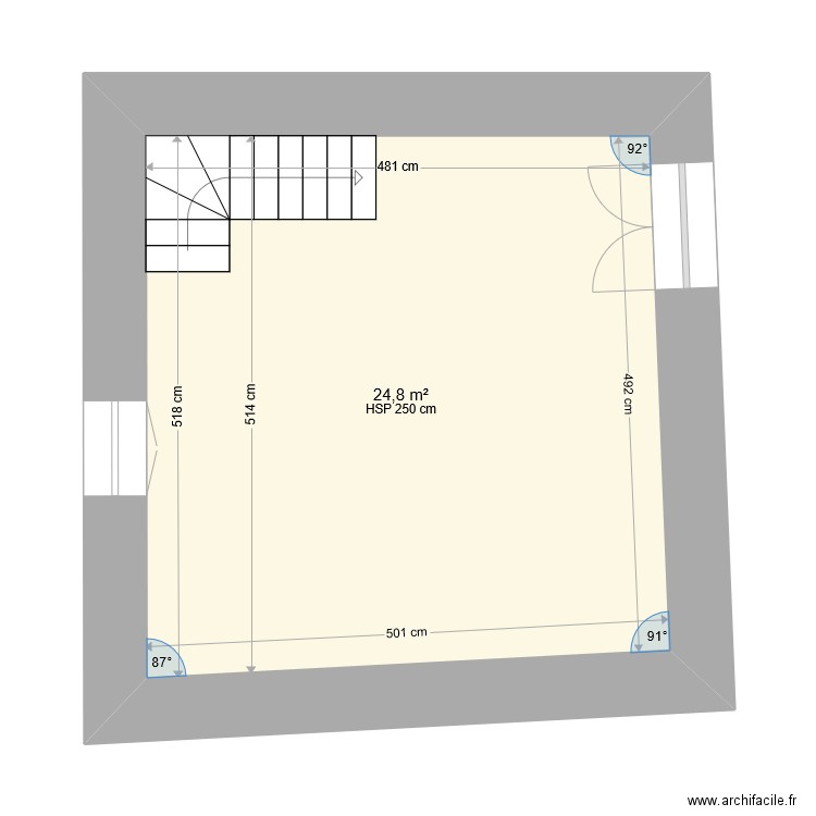 Bergerie ET1.Vierge1. Plan de 0 pièce et 0 m2