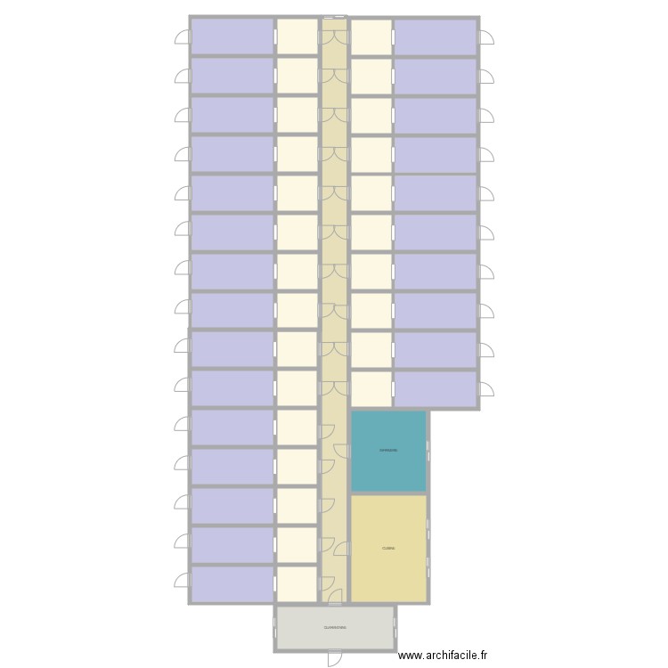 Plan lycée . Plan de 0 pièce et 0 m2