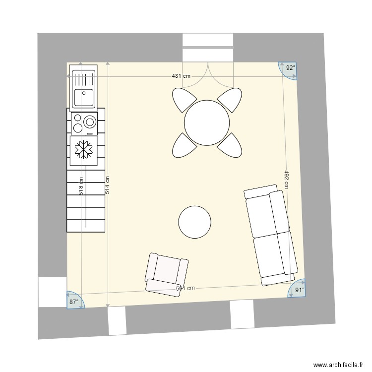 Bergerie ET0 fini. Plan de 0 pièce et 0 m2