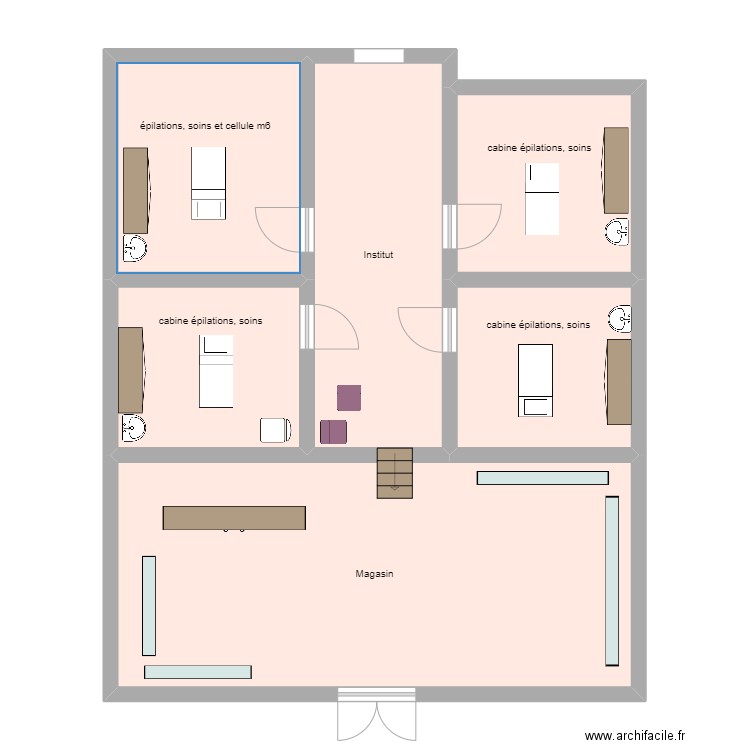 plan institutl. Plan de 0 pièce et 0 m2