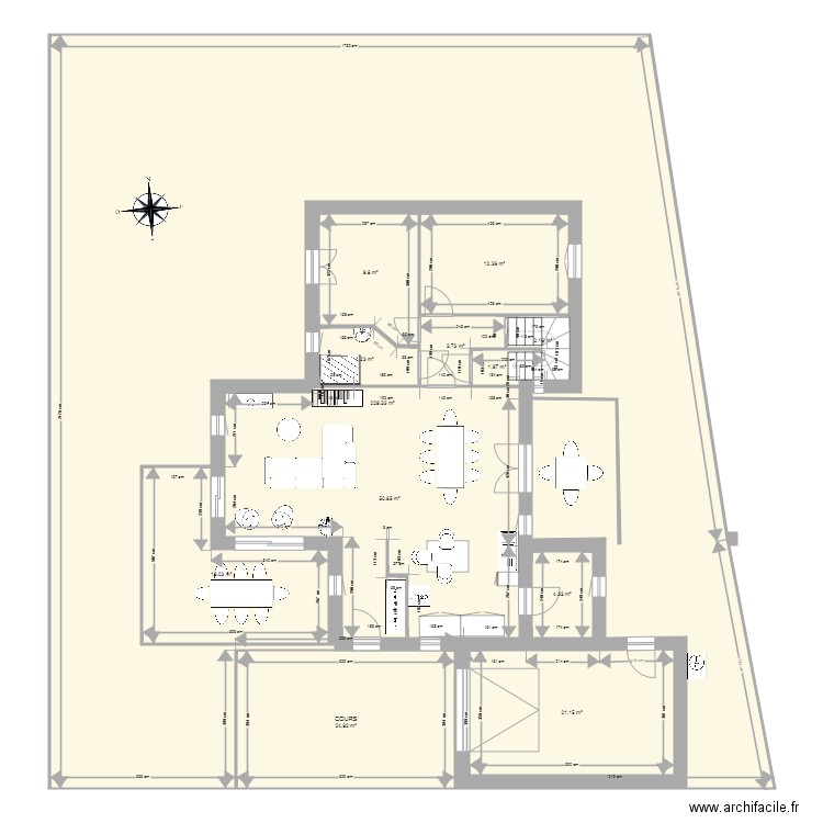 PROJETNB52nad. Plan de 0 pièce et 0 m2