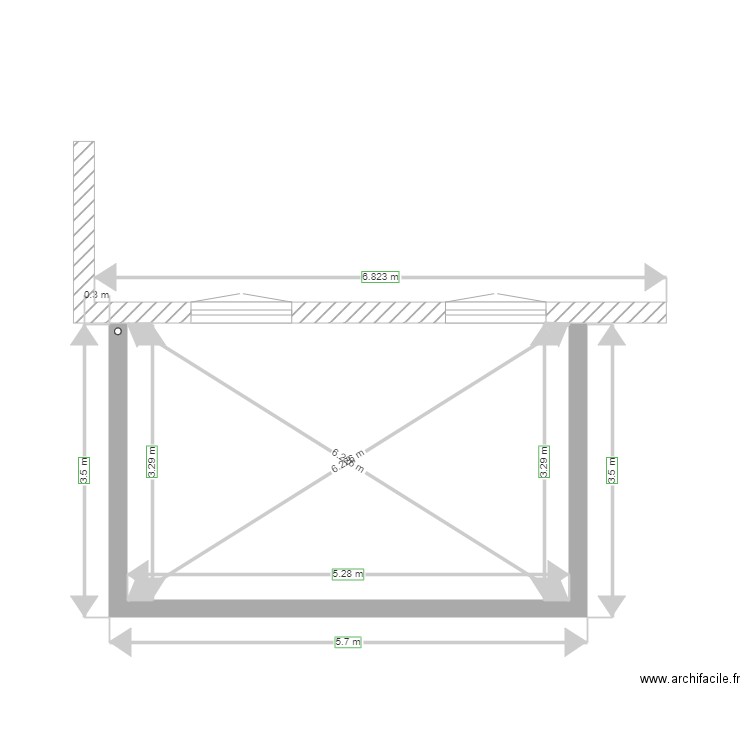 plan de maçonnerie belamy. Plan de 0 pièce et 0 m2