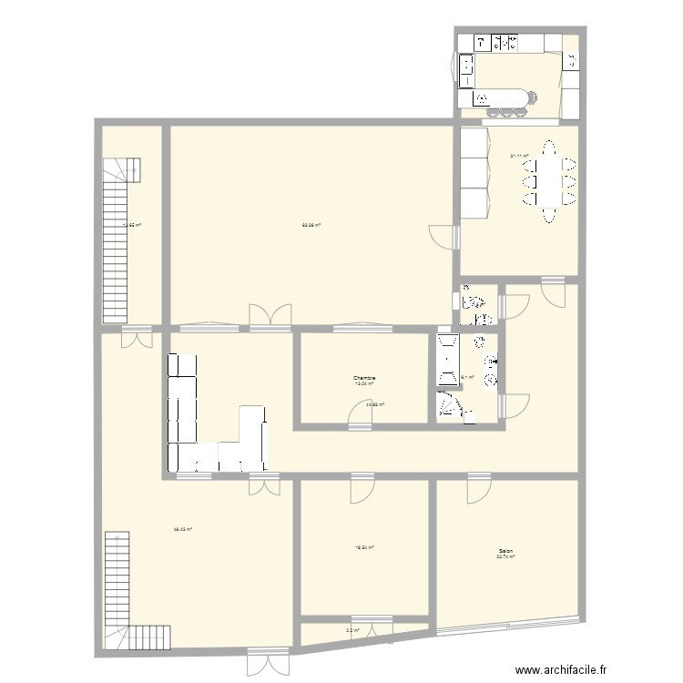 MaisonAkouda. Plan de 0 pièce et 0 m2