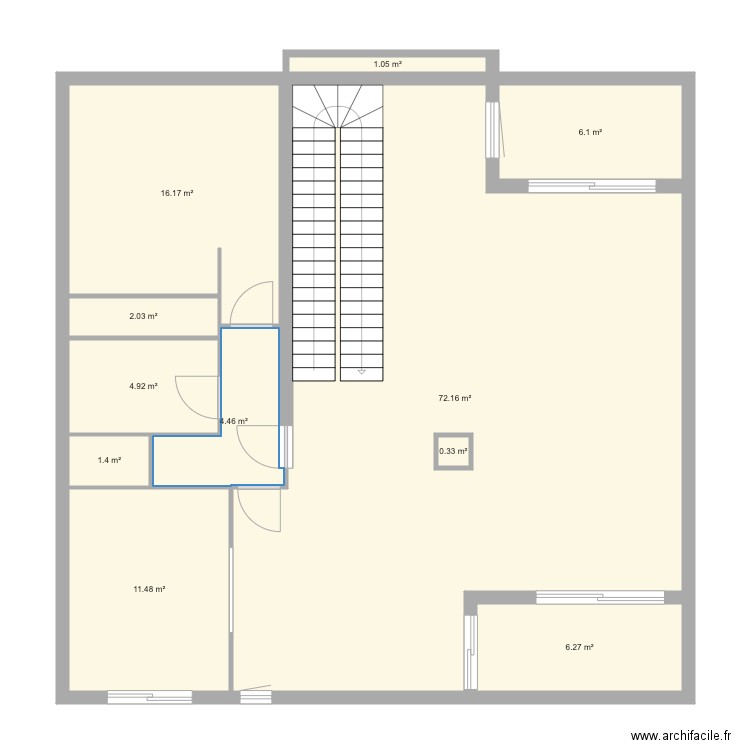 ETAGE 1. Plan de 0 pièce et 0 m2