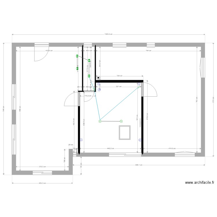 Maison Seb combles Principe Elec. Plan de 0 pièce et 0 m2