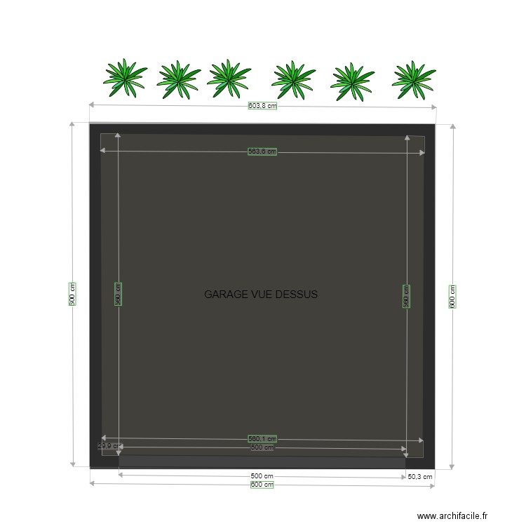 VUE DESSUS . Plan de 0 pièce et 0 m2