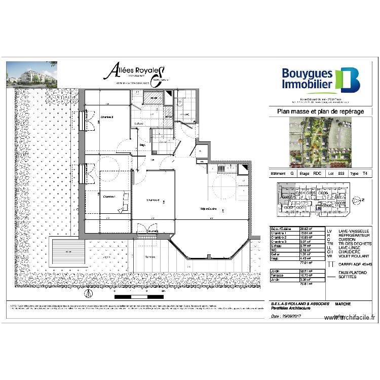 Saint Cyr. Plan de 0 pièce et 0 m2