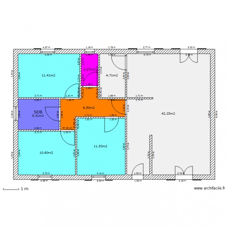 maison4. Plan de 0 pièce et 0 m2