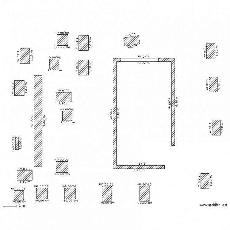 royal. Plan de 0 pièce et 0 m2