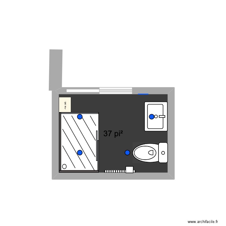 salle de bain Gore. Plan de 0 pièce et 0 m2