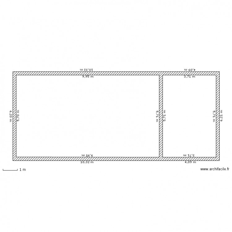 Maison Mesnil en Thelle - Etage. Plan de 0 pièce et 0 m2