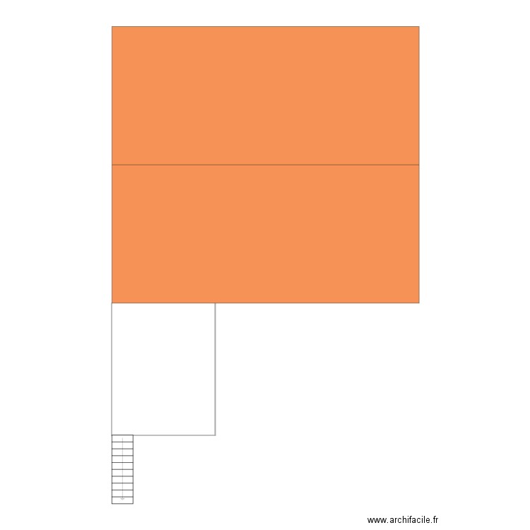 buanderie vue de dessus. Plan de 0 pièce et 0 m2